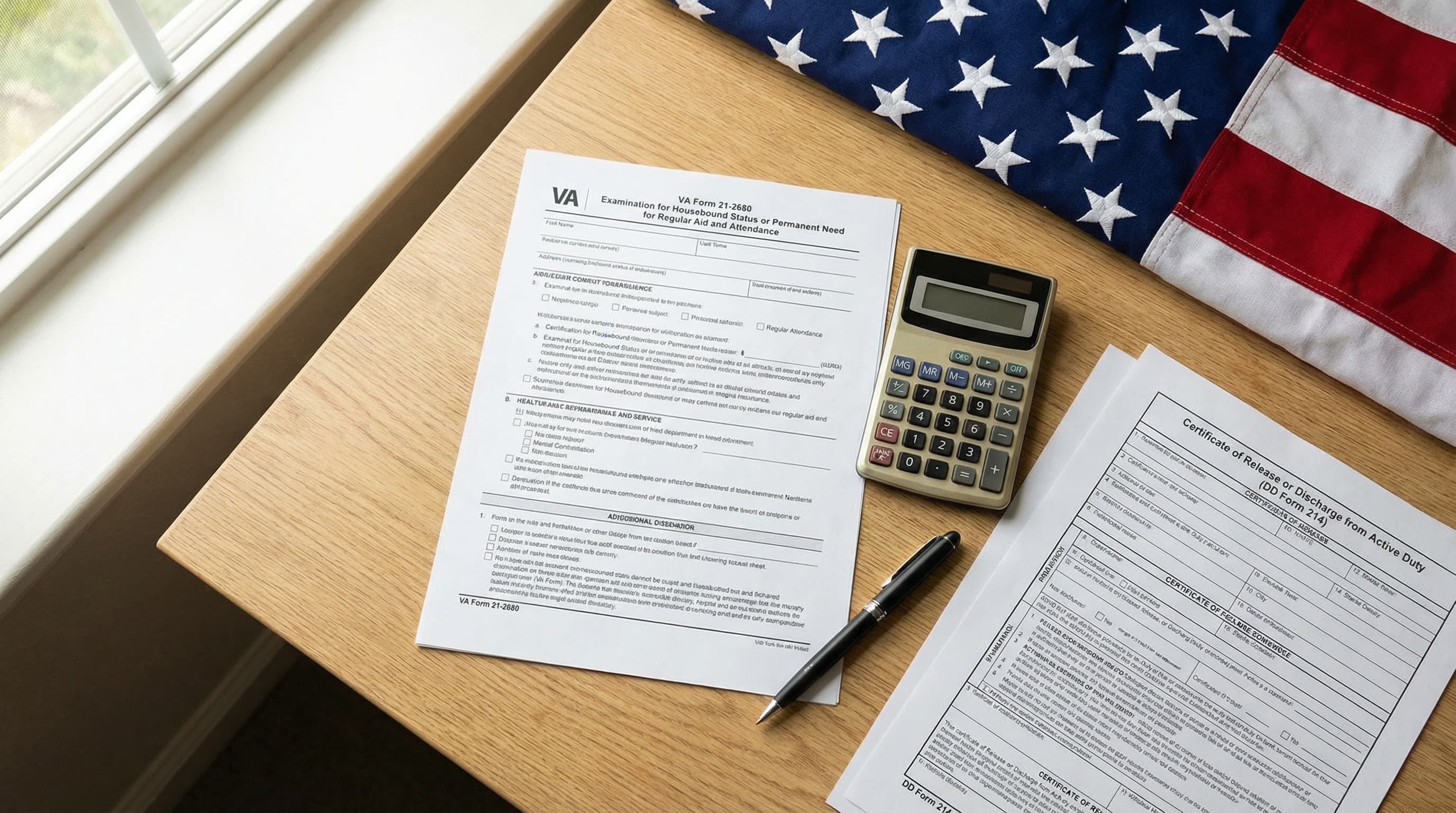 Veteran receiving Aid & Attendance benefits for home care services